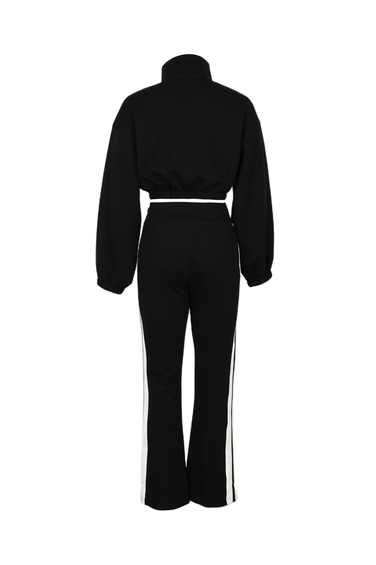 Colorblock Zip Up Jacket and Pants Set