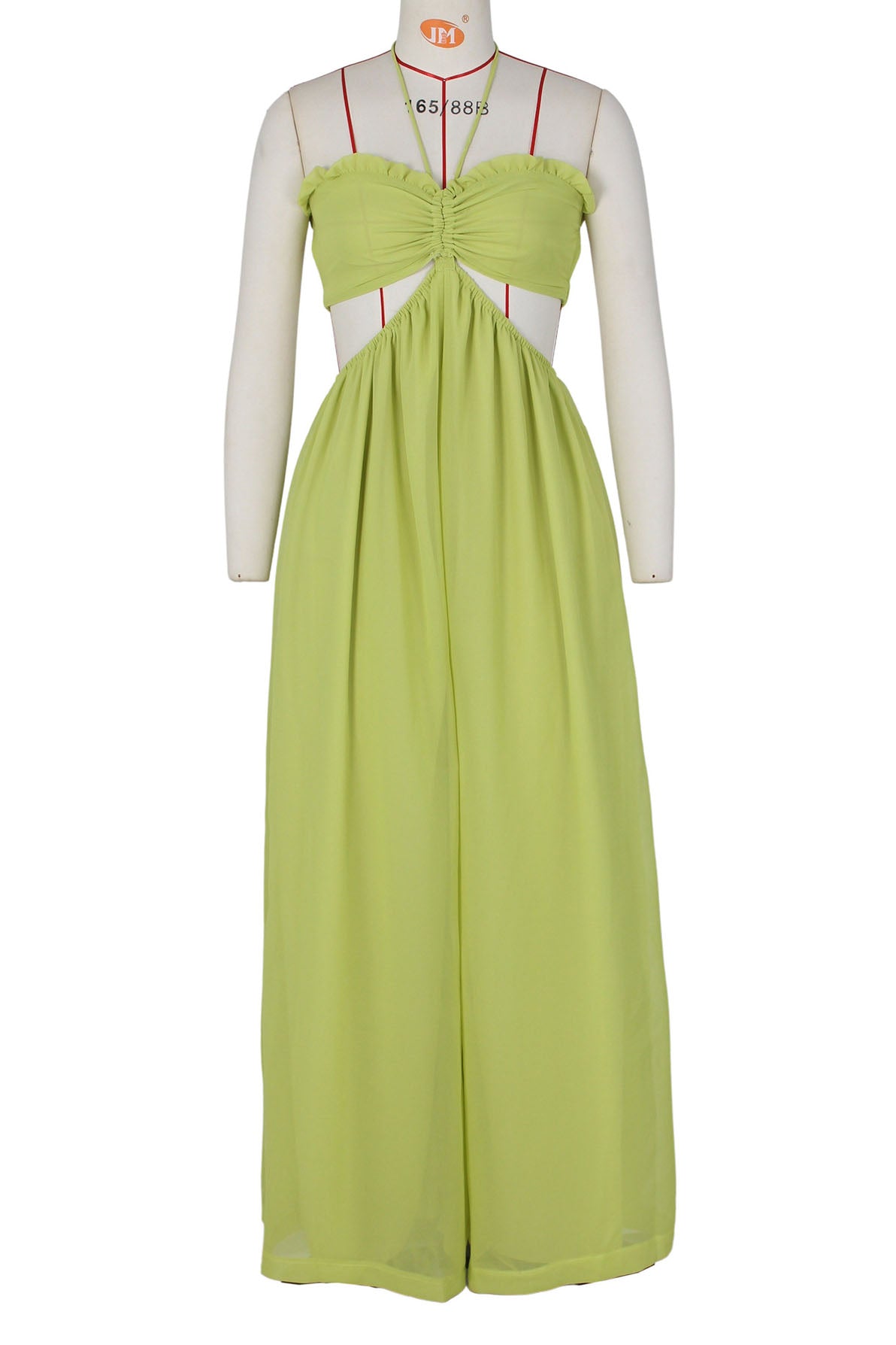 Wide Leg Flared Jumpsuit