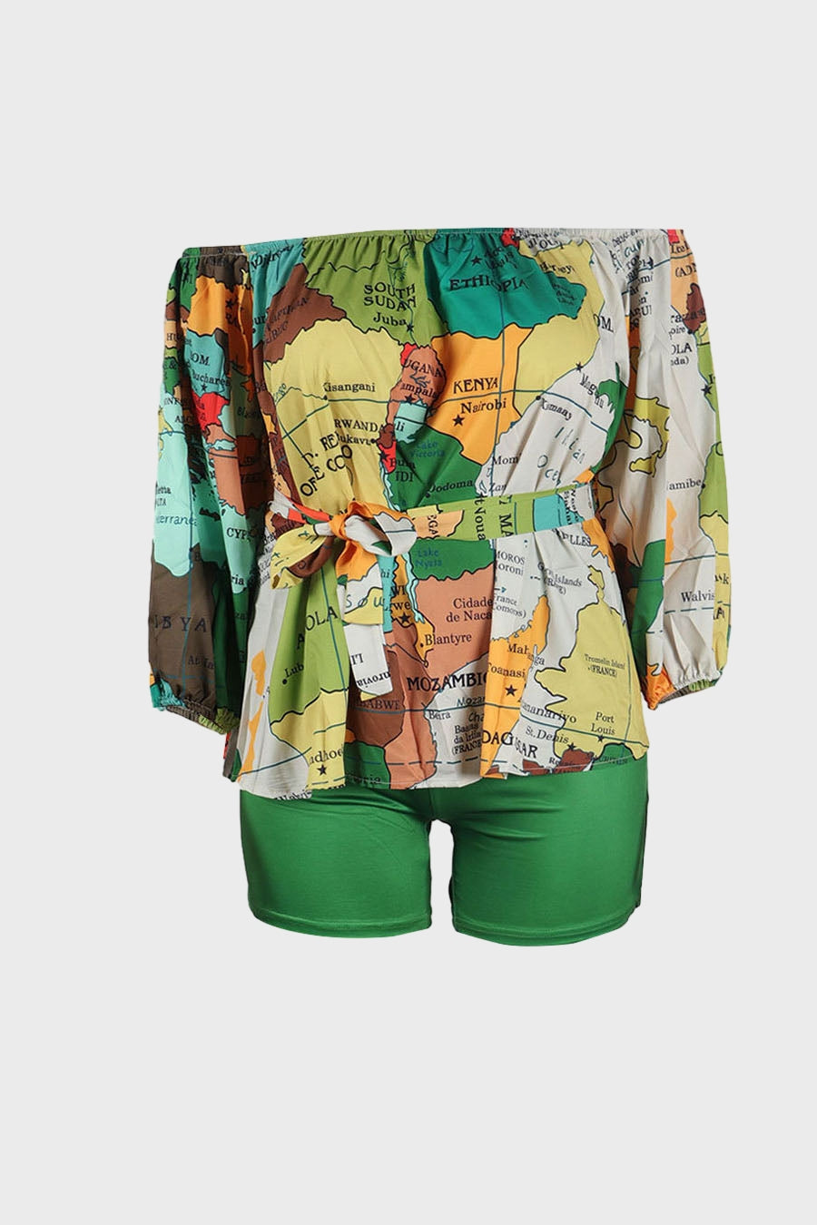 Off The Shoulder Tops and Shorts Sets