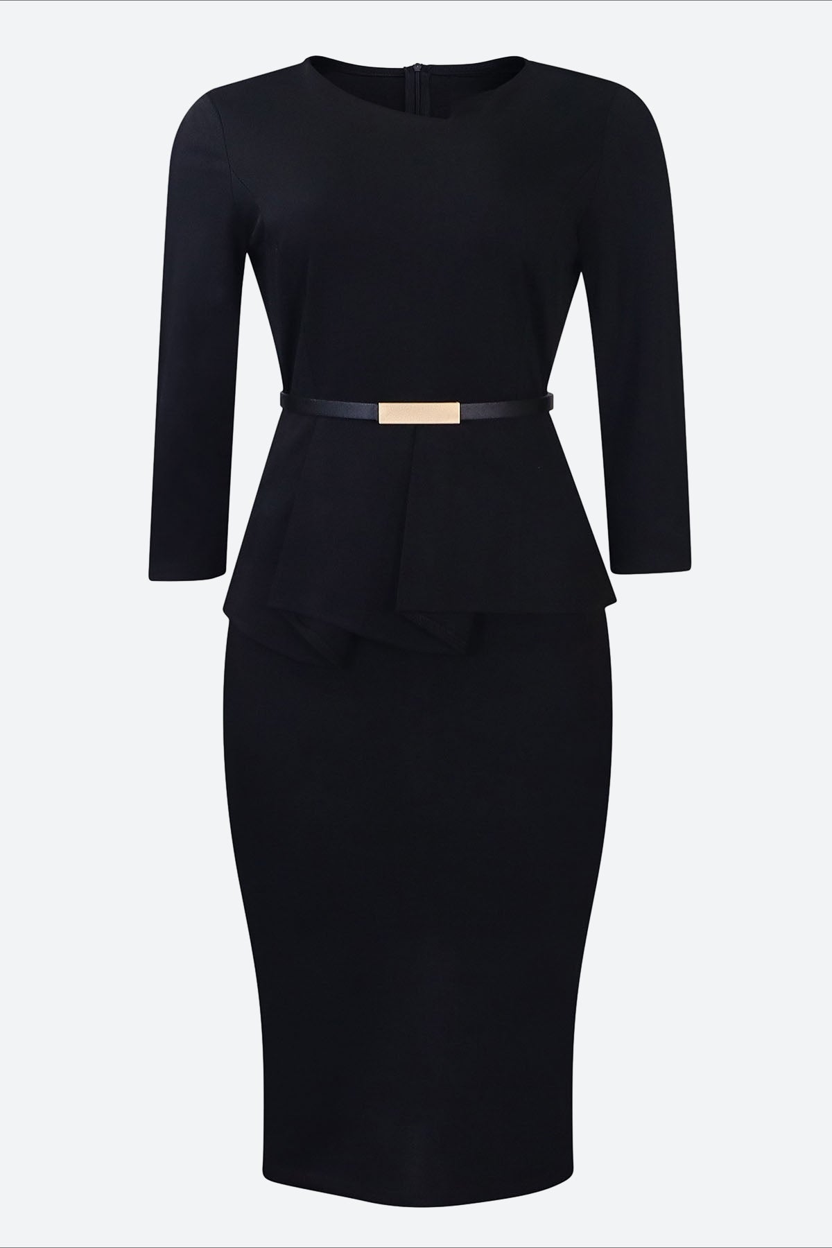 3/4 Sleeve Bodycon Work Dress