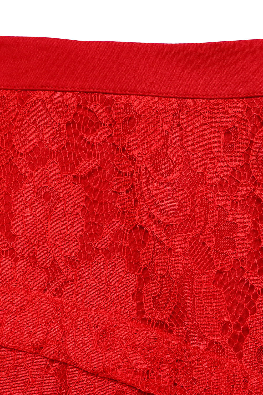 Vintage Lace Print Dress Pencil Cocktail Dress