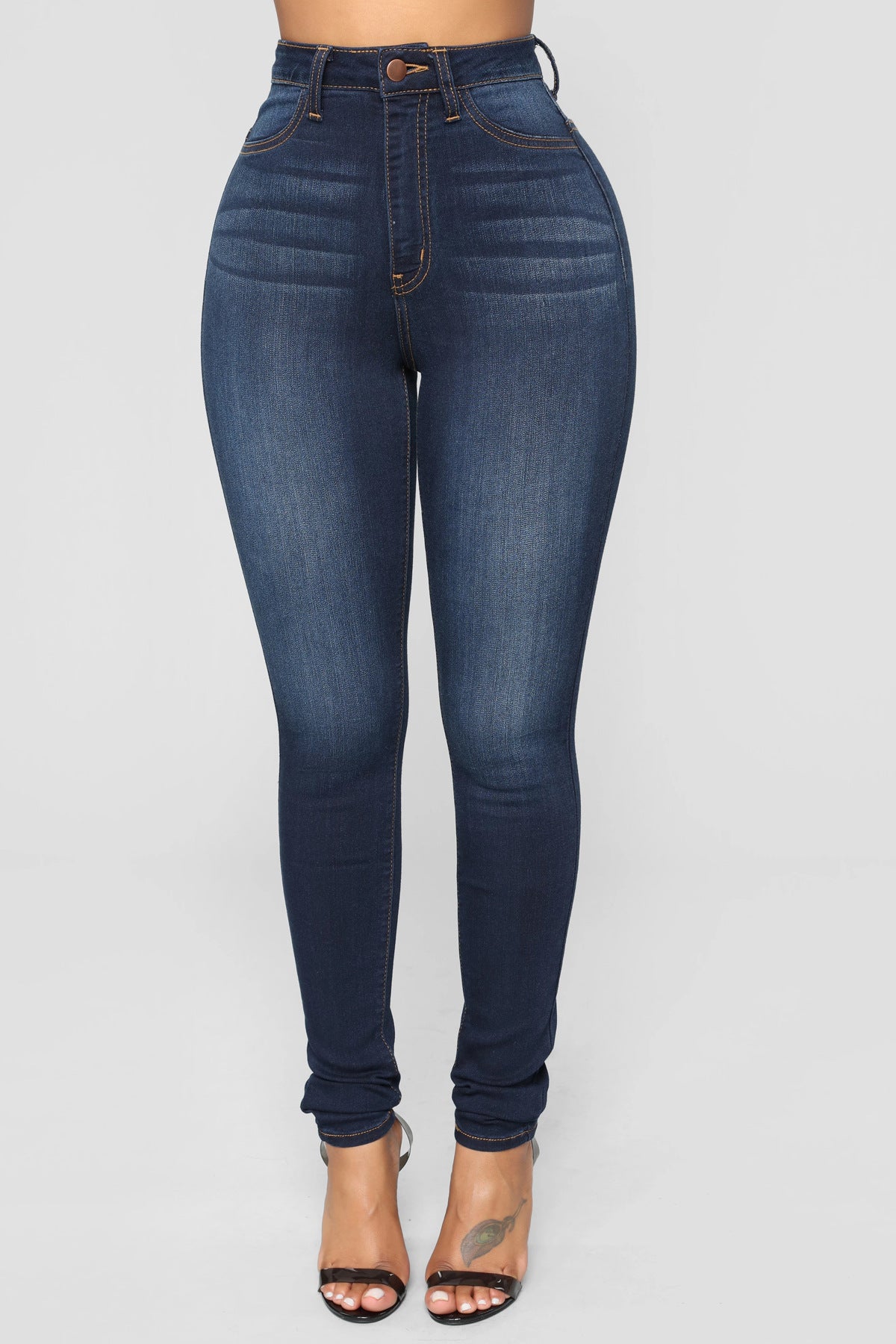 High Waist Skinny Jeans