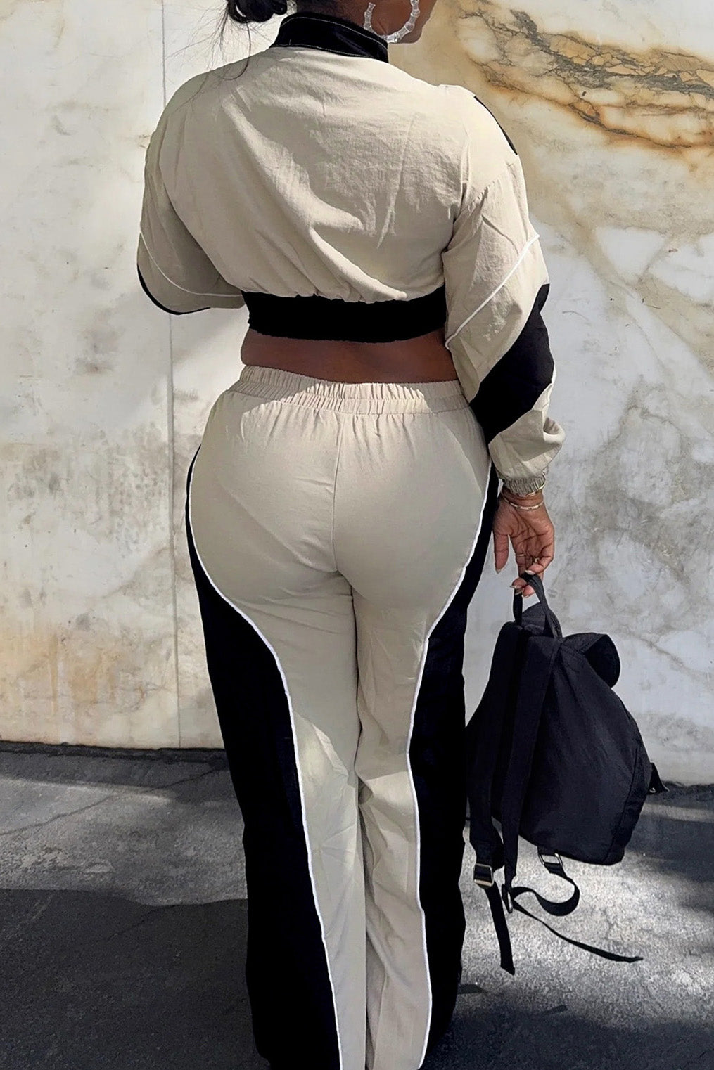 Colorblock Track Pant Set