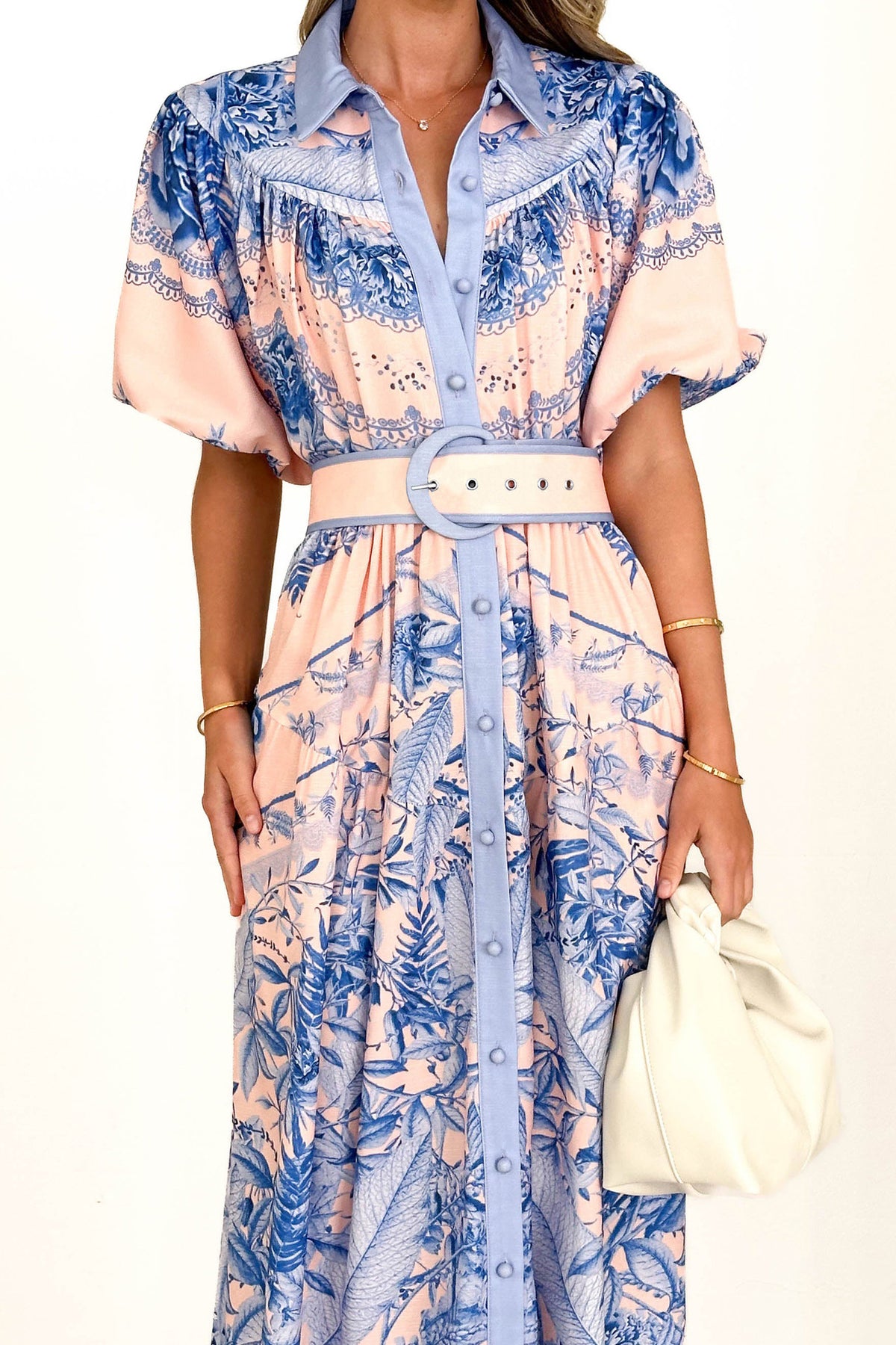 Tiered Ruffle Maxi Dress