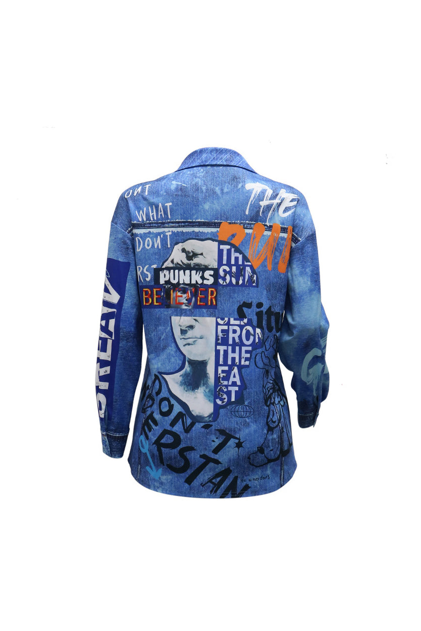 Printed Graffiti Set