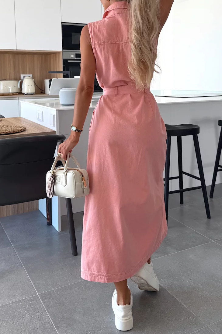 Denim Maxi Dress
