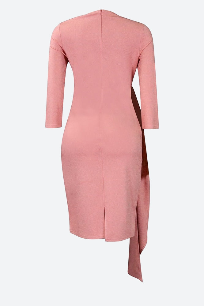 Tie Side Bodycon Dress