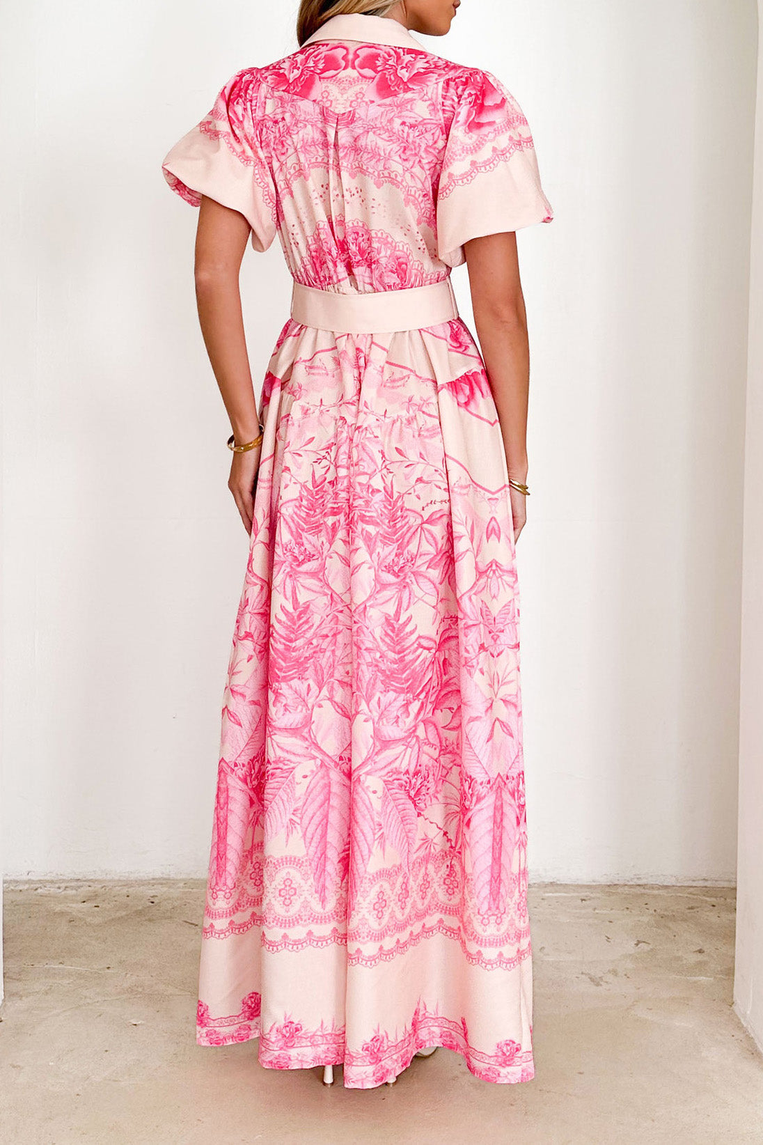 Tiered Ruffle Maxi Dress