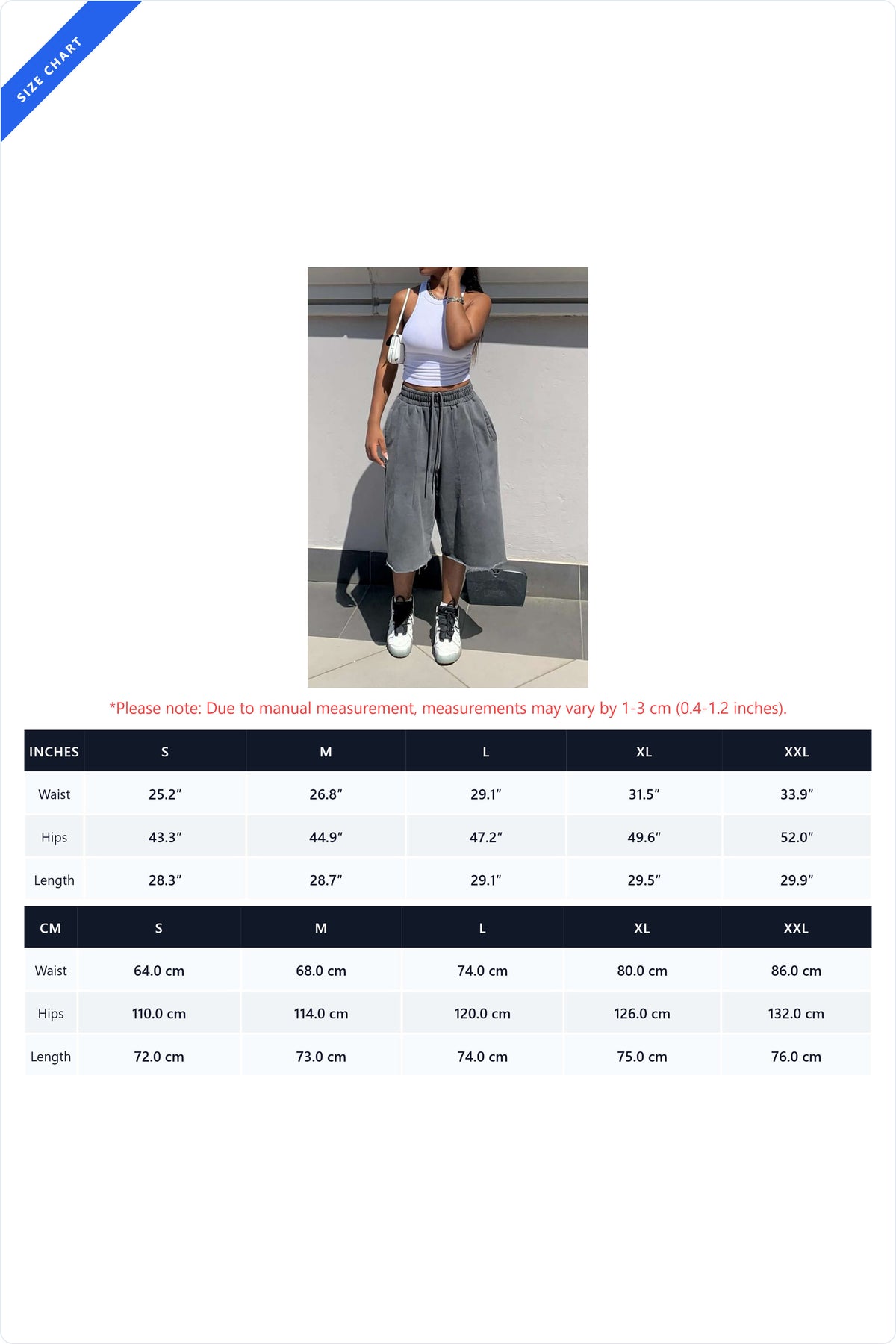 Vintage Wash Raw Hem Baggy Sweat Shorts