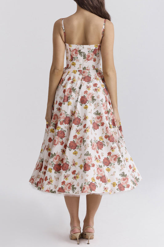 Luxury Spaghetti Strap Princess Dress