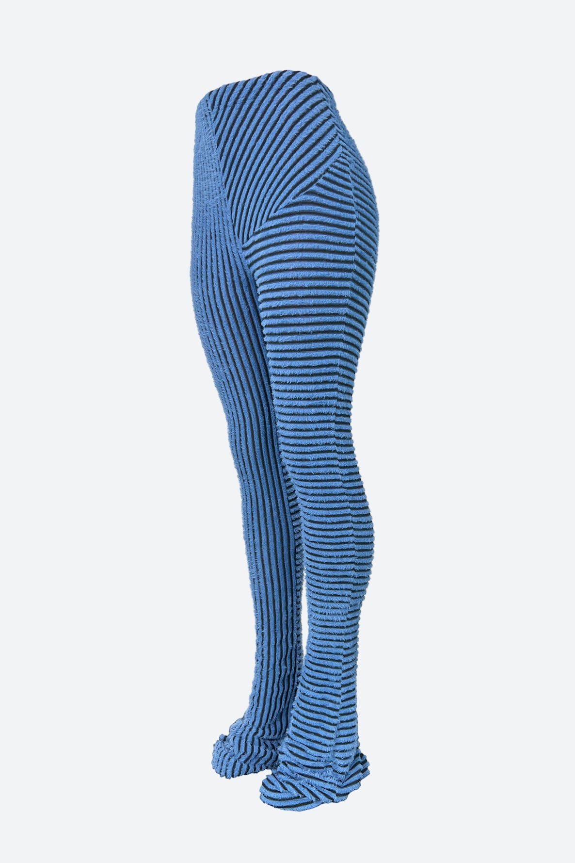Striped Fuzzy Leggings