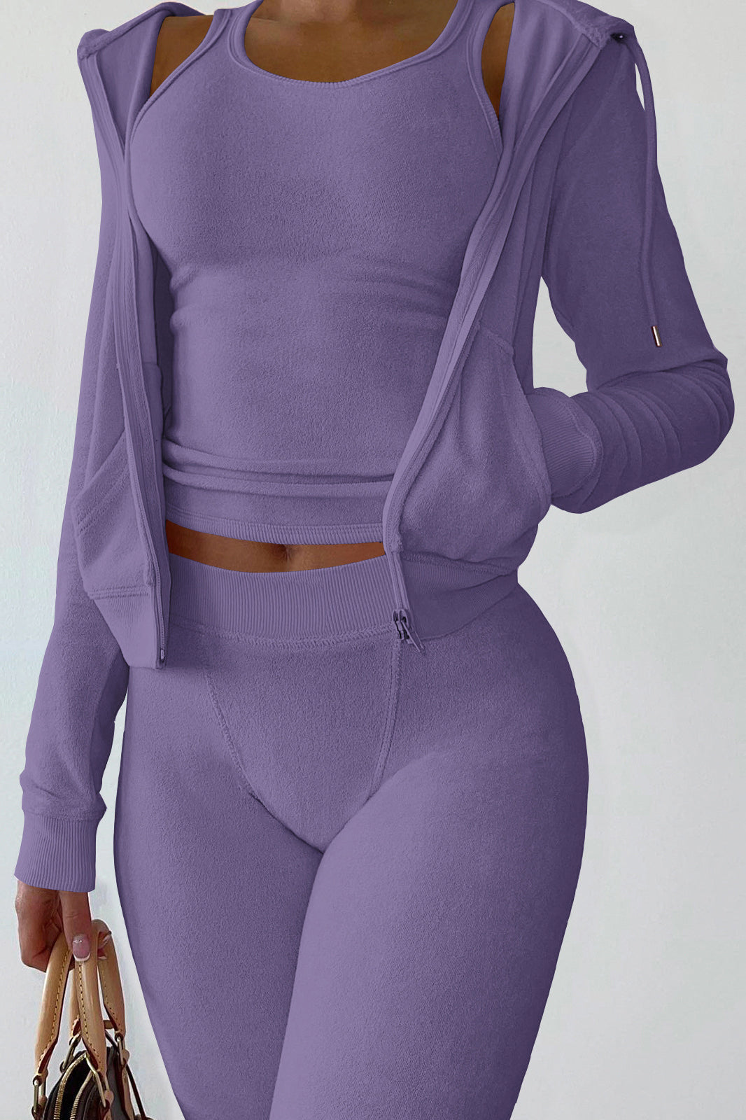 Cozy Hoodie Long Pant Set
