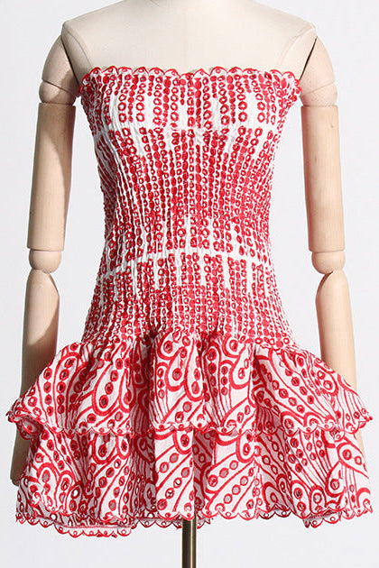 Strapless Mini Dress