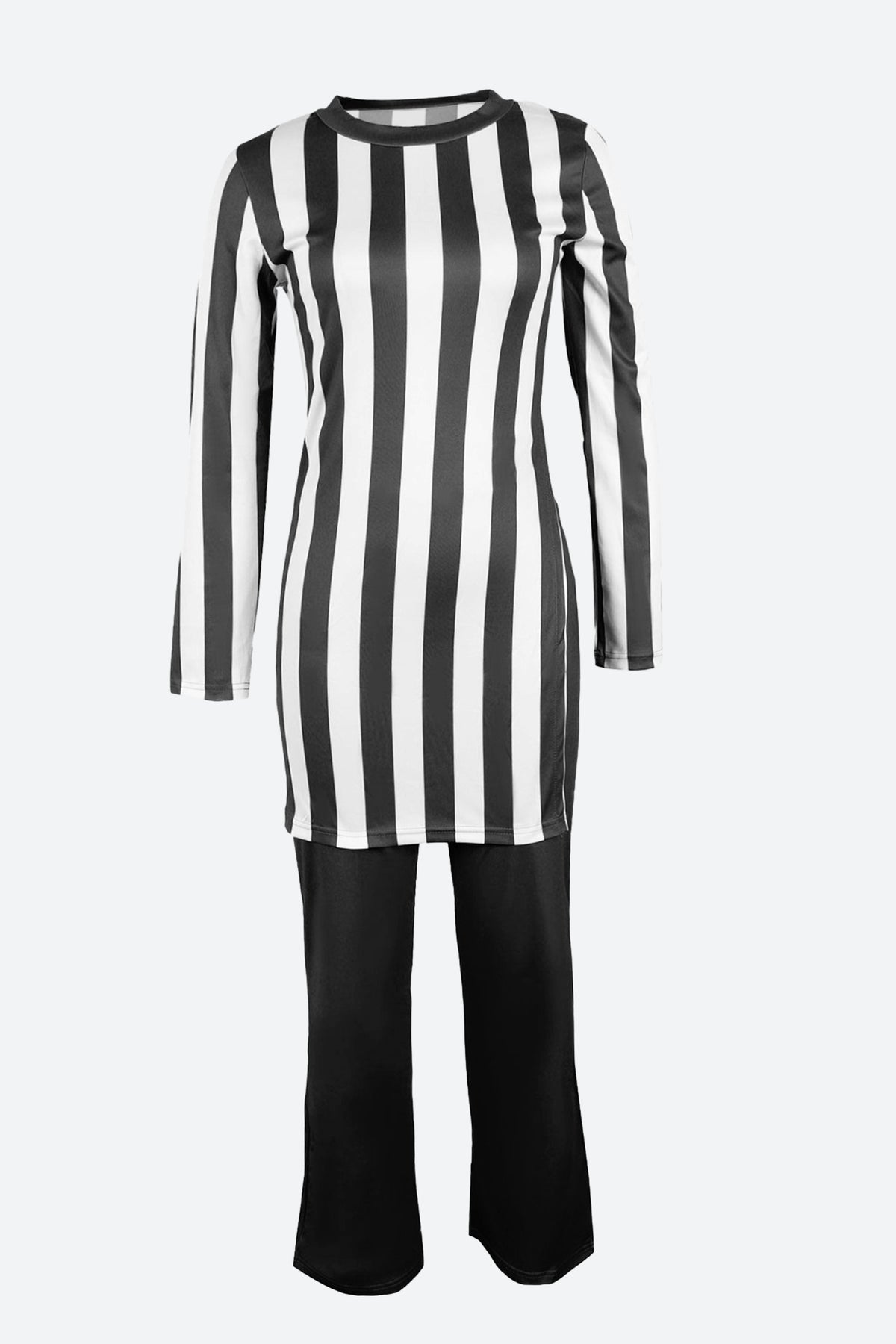 Striped T Shirts & Pants Set