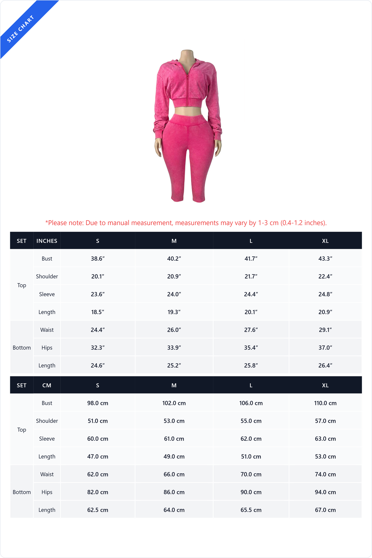 Washed Hoodie & Ribbed Capri Leggings Set
