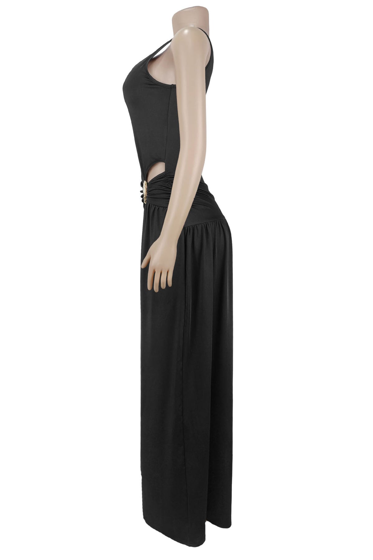 Embellished Cutout Wide Leg Jumpsuit