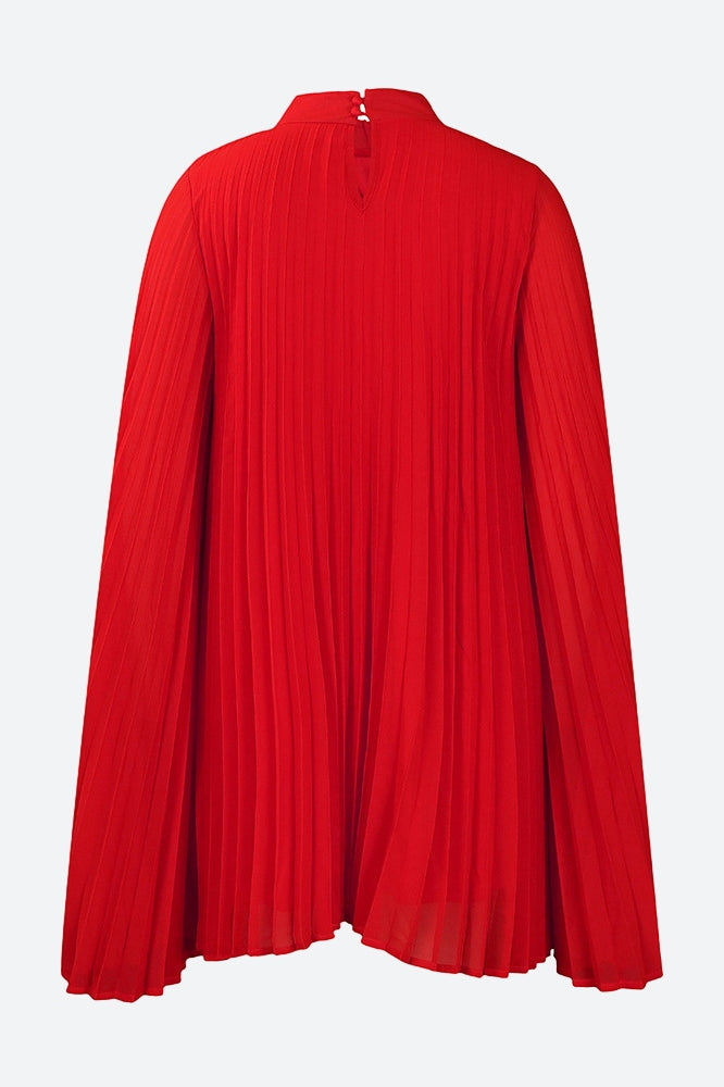 Pleats All Day Batwing Dress