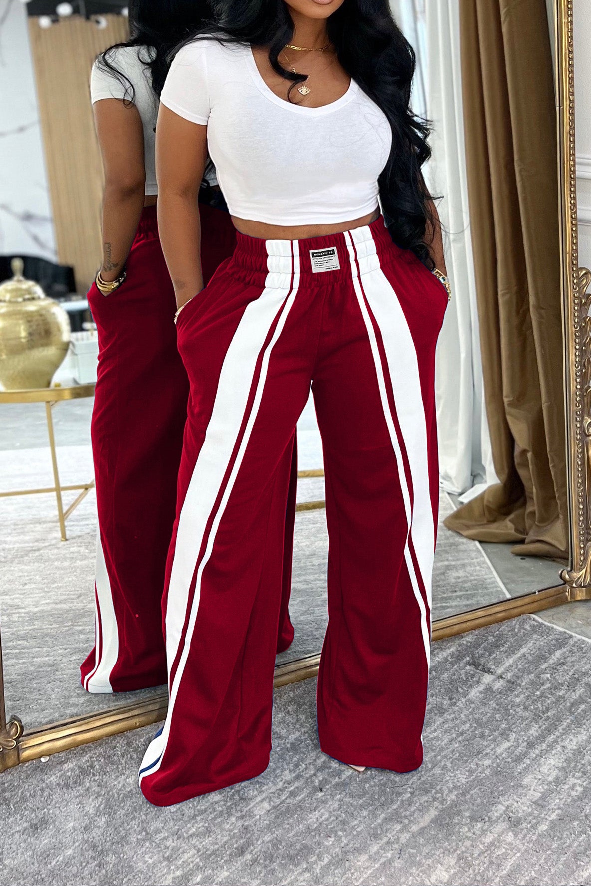 Loose Casual Wide Leg Pants