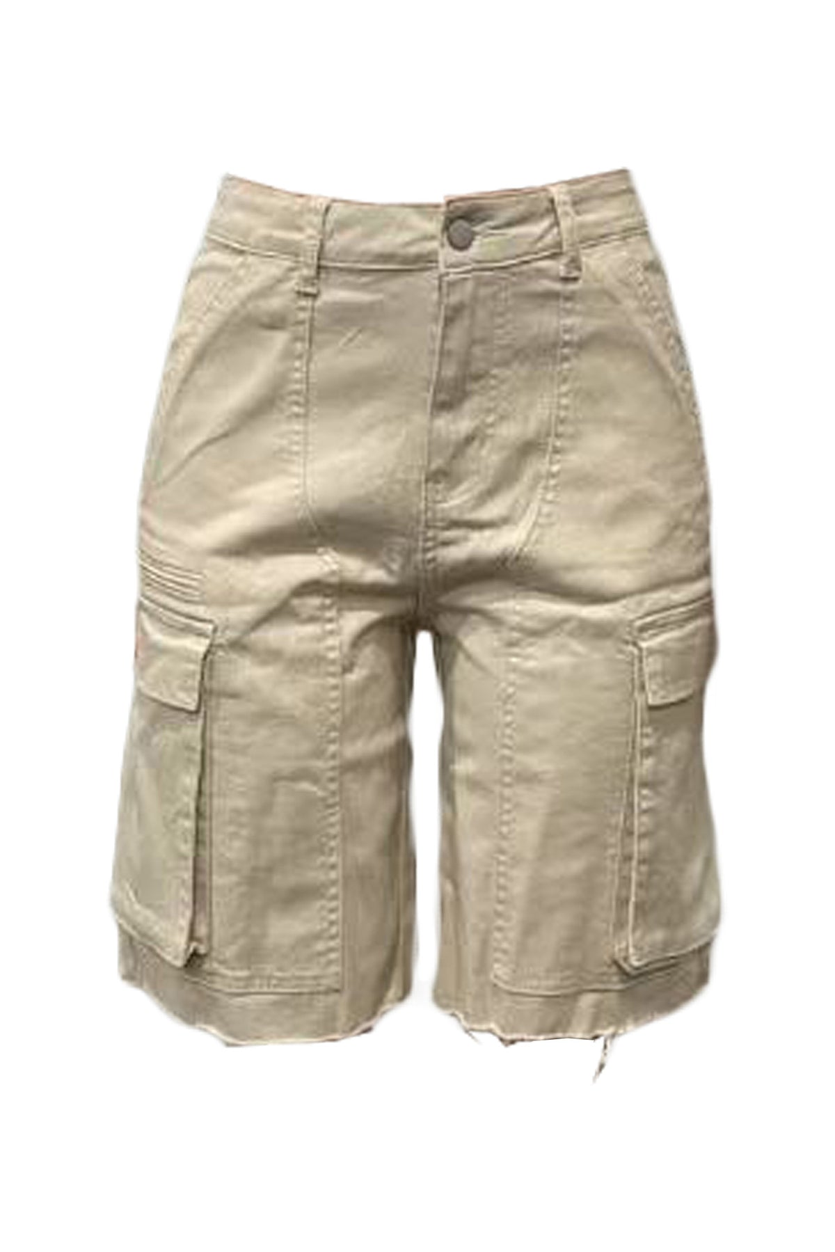 Cargo Denim Shorts