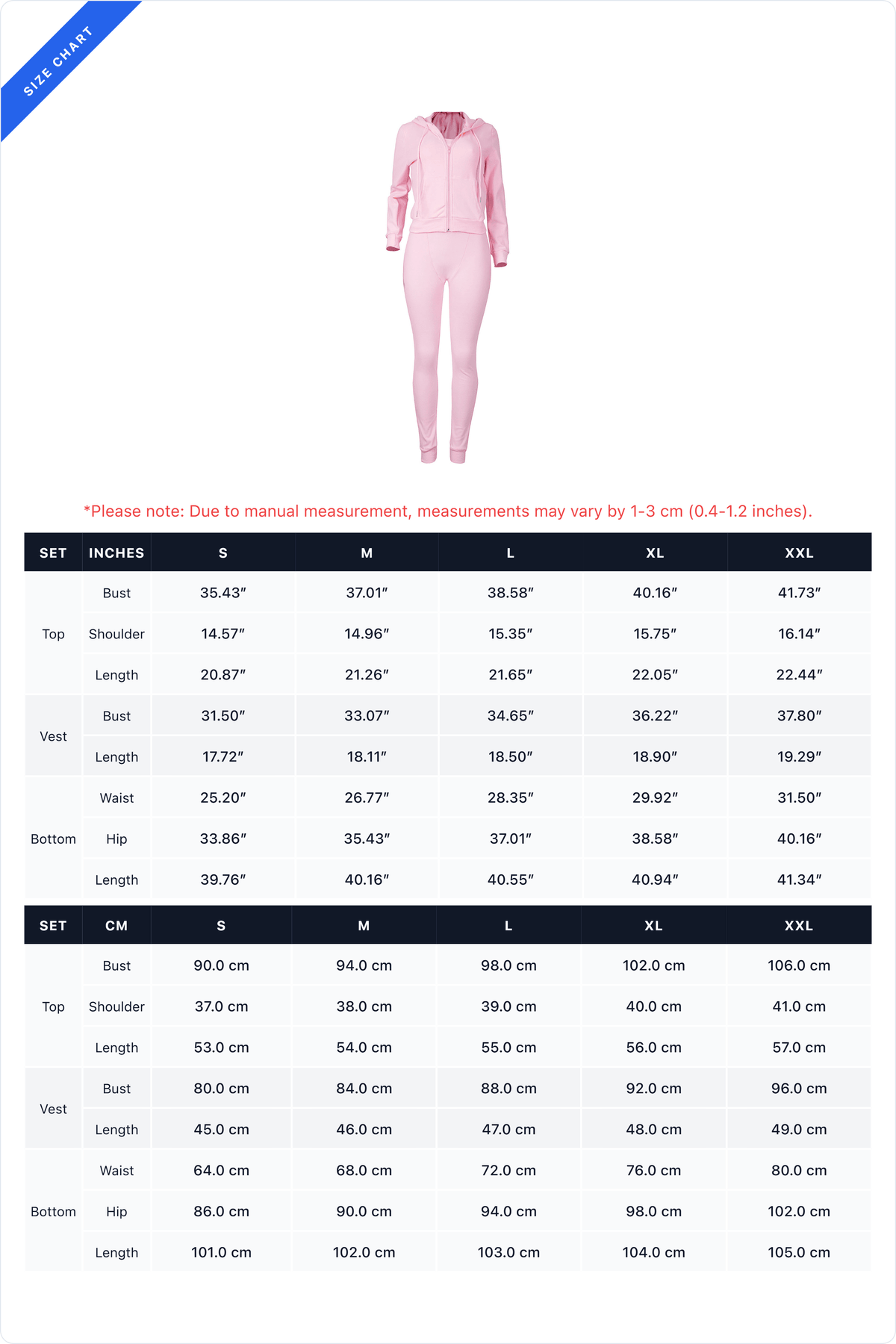 Zip Hoodie, Tank & Pants Three-Piece Lounge Set
