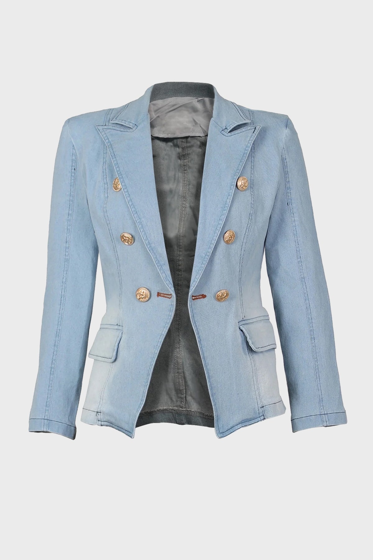 Denim Blazer Jacket