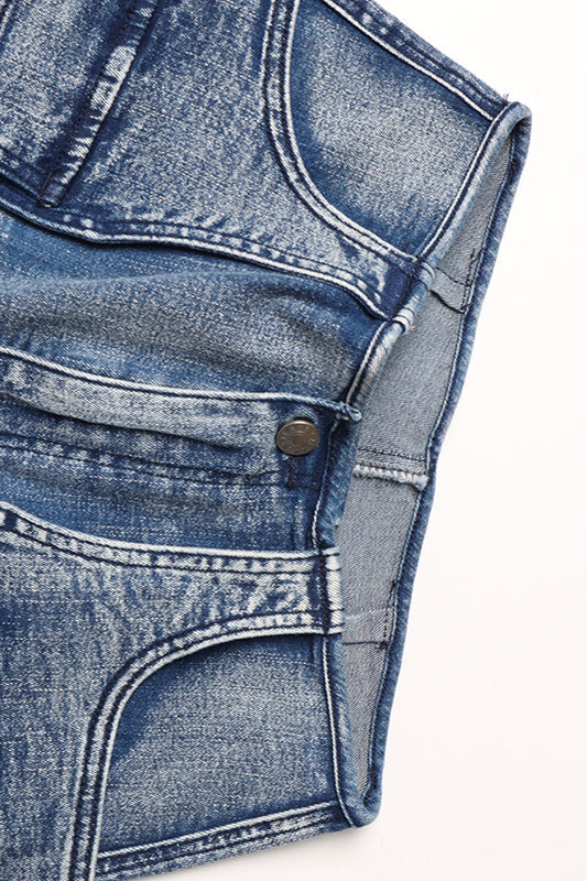 Denim Utility Cargo Jeans