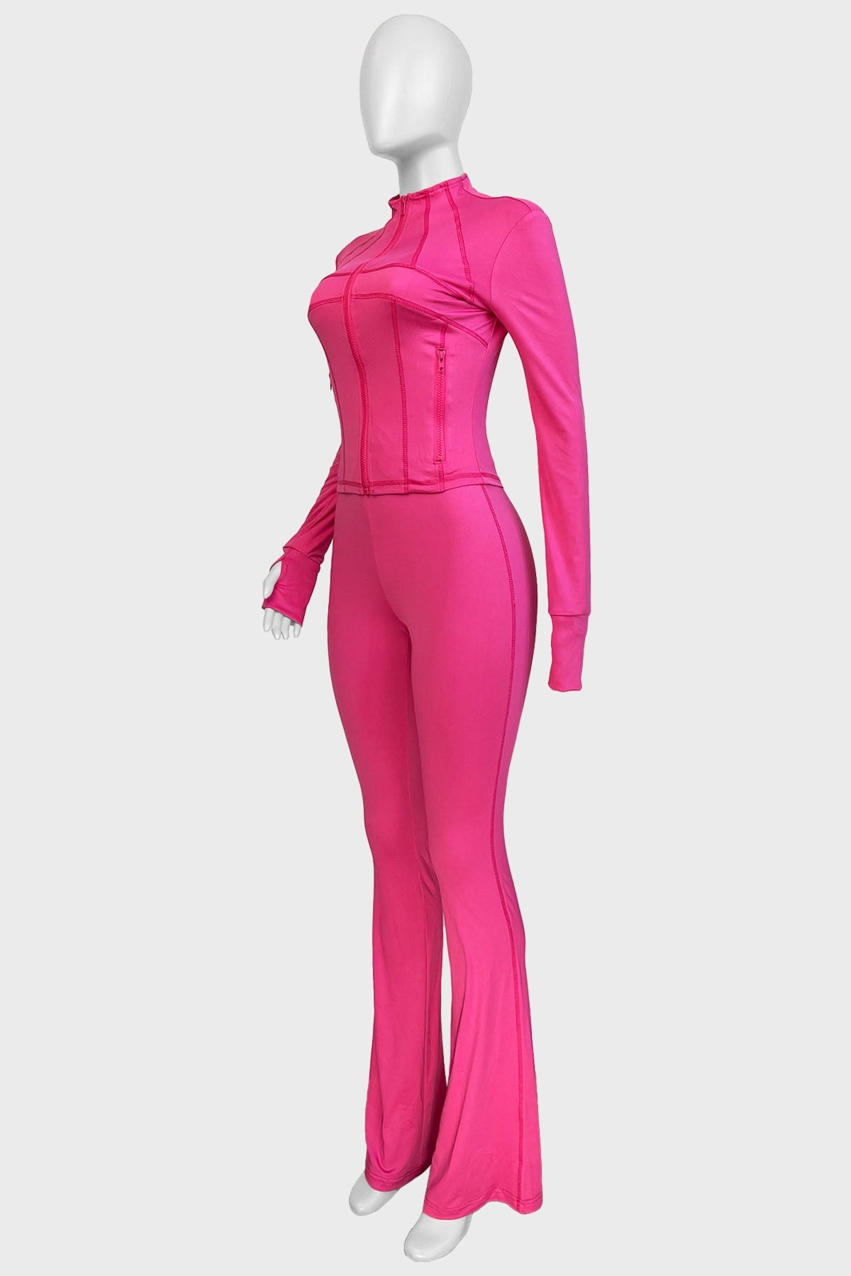 Shape Jacket & Flare Pants Activewear Set