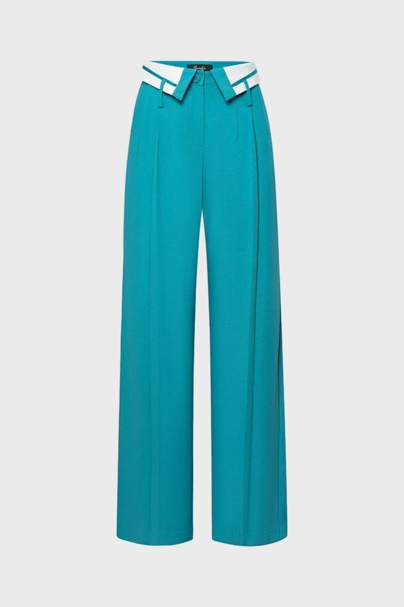 Wide Leg Slack Pants