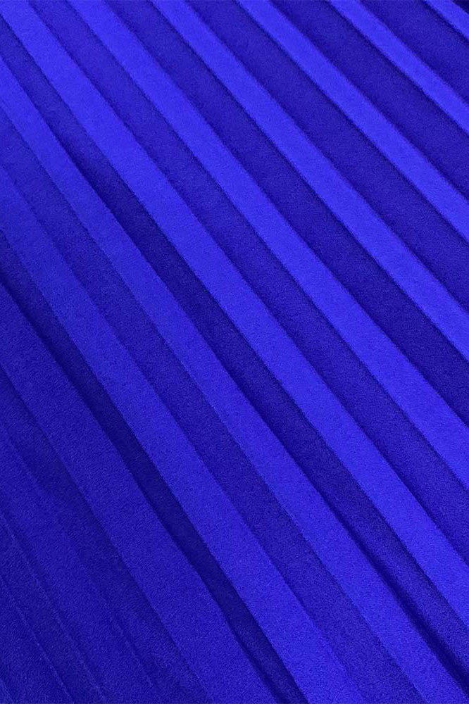 High Waist Pleated Dress