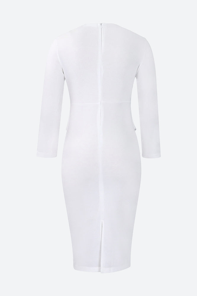 Casual Elegant Solid Versatile Dress