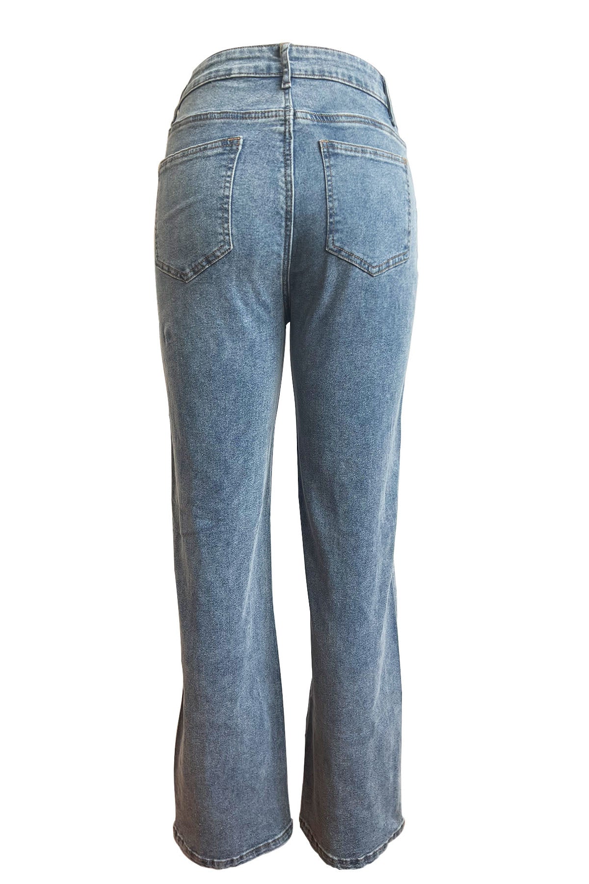 Trendy Wide Leg Jeans