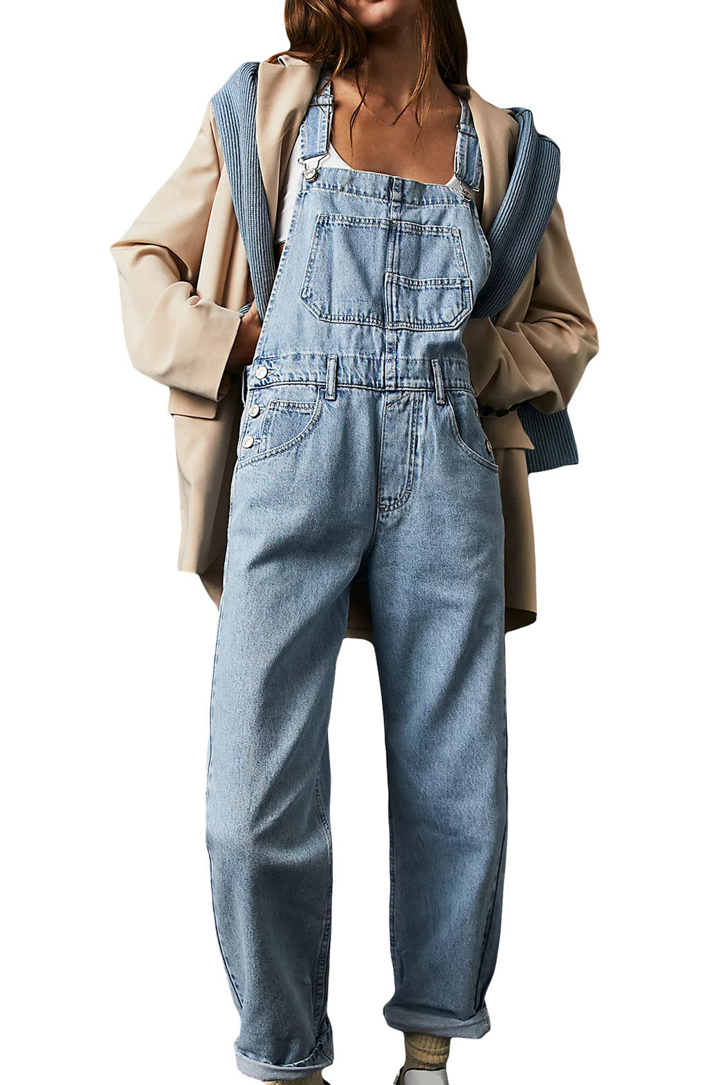Denim Overalls