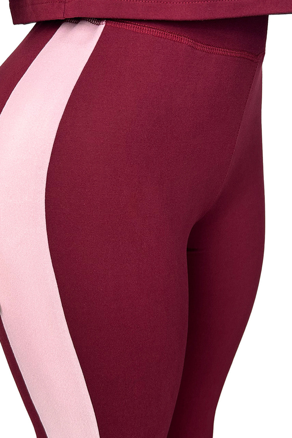 Collared Top & Flare Pants Two-Piece Set