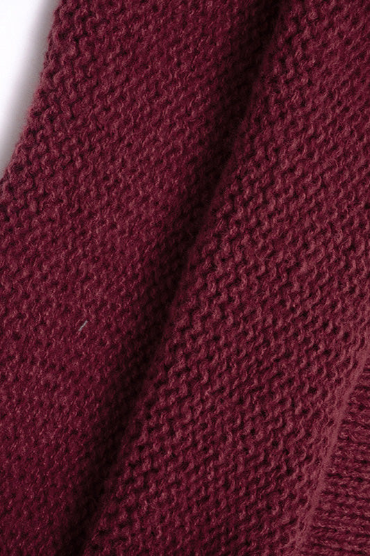 Off Shoulder Knitted Sweater