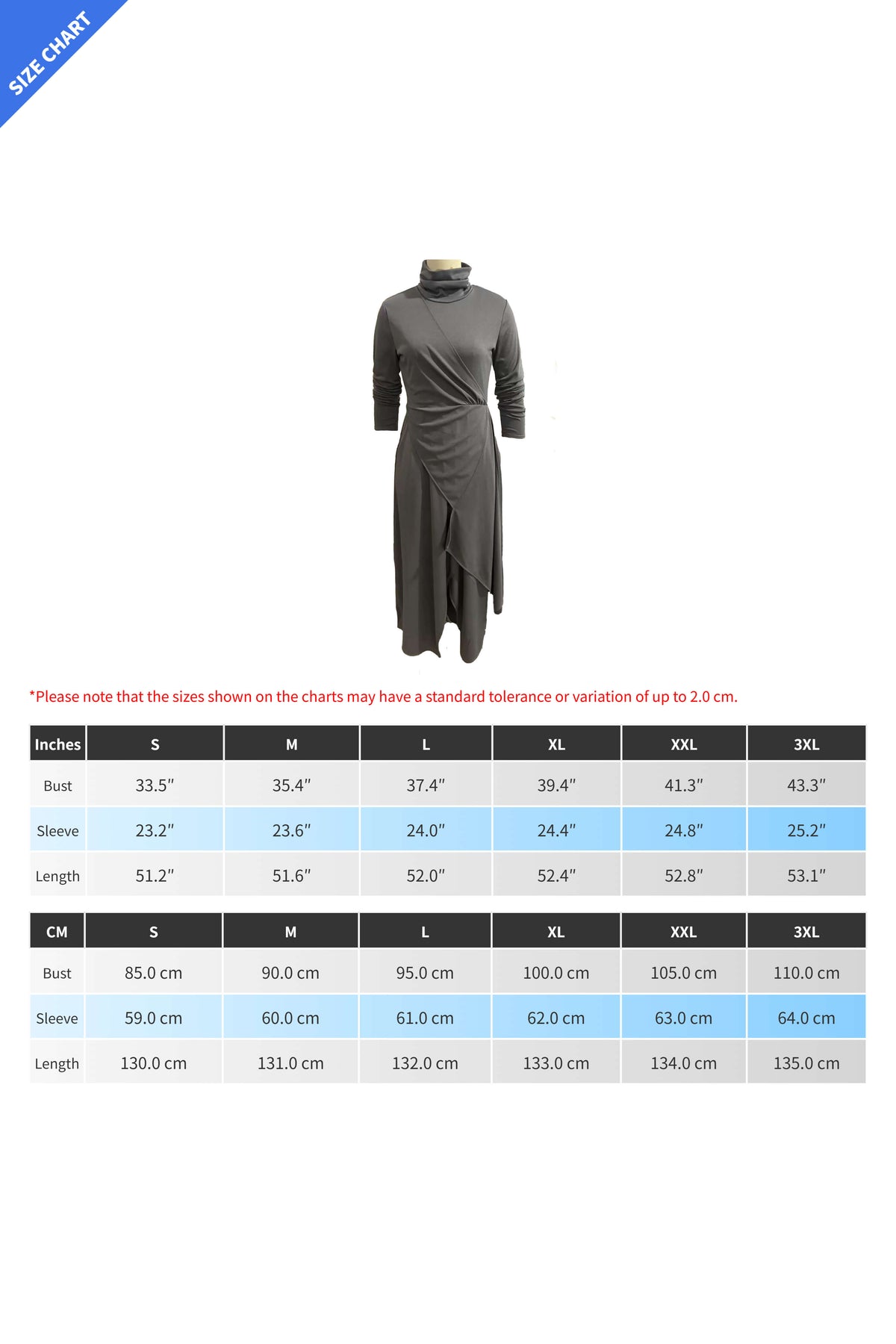 Bohemian Turtleneck Maxi Dress