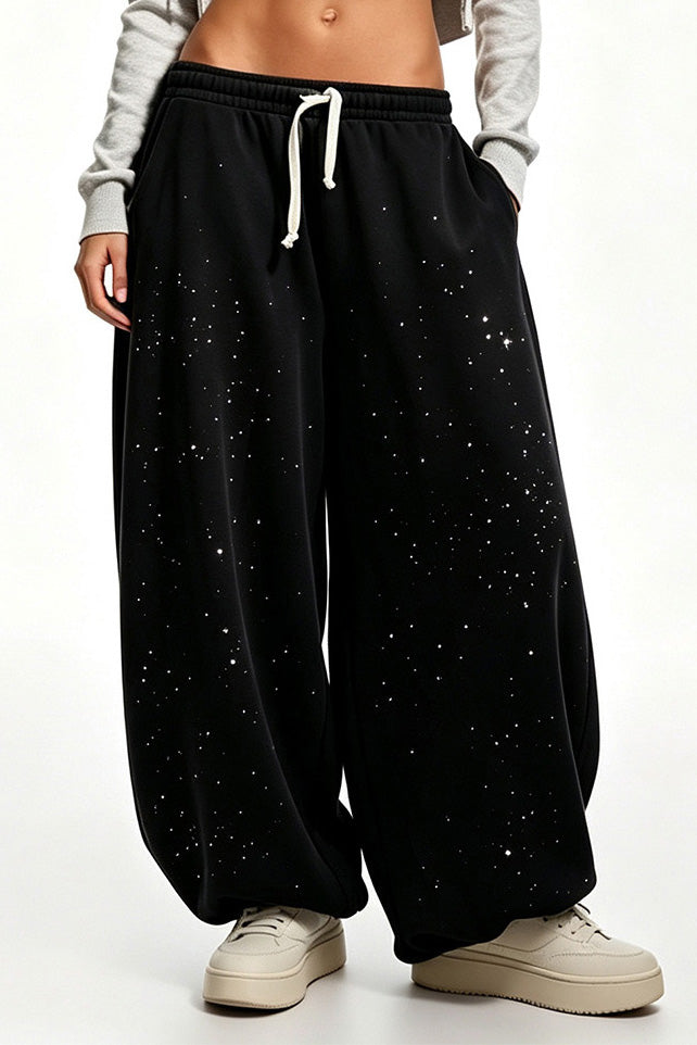 Embellished Oversized Sweatpant