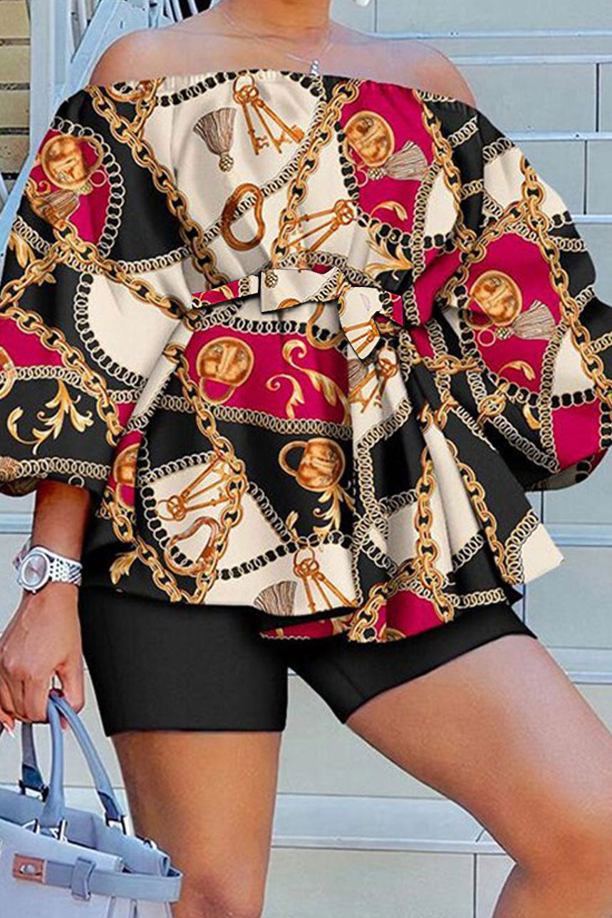 Off The Shoulder Tops and Shorts Sets
