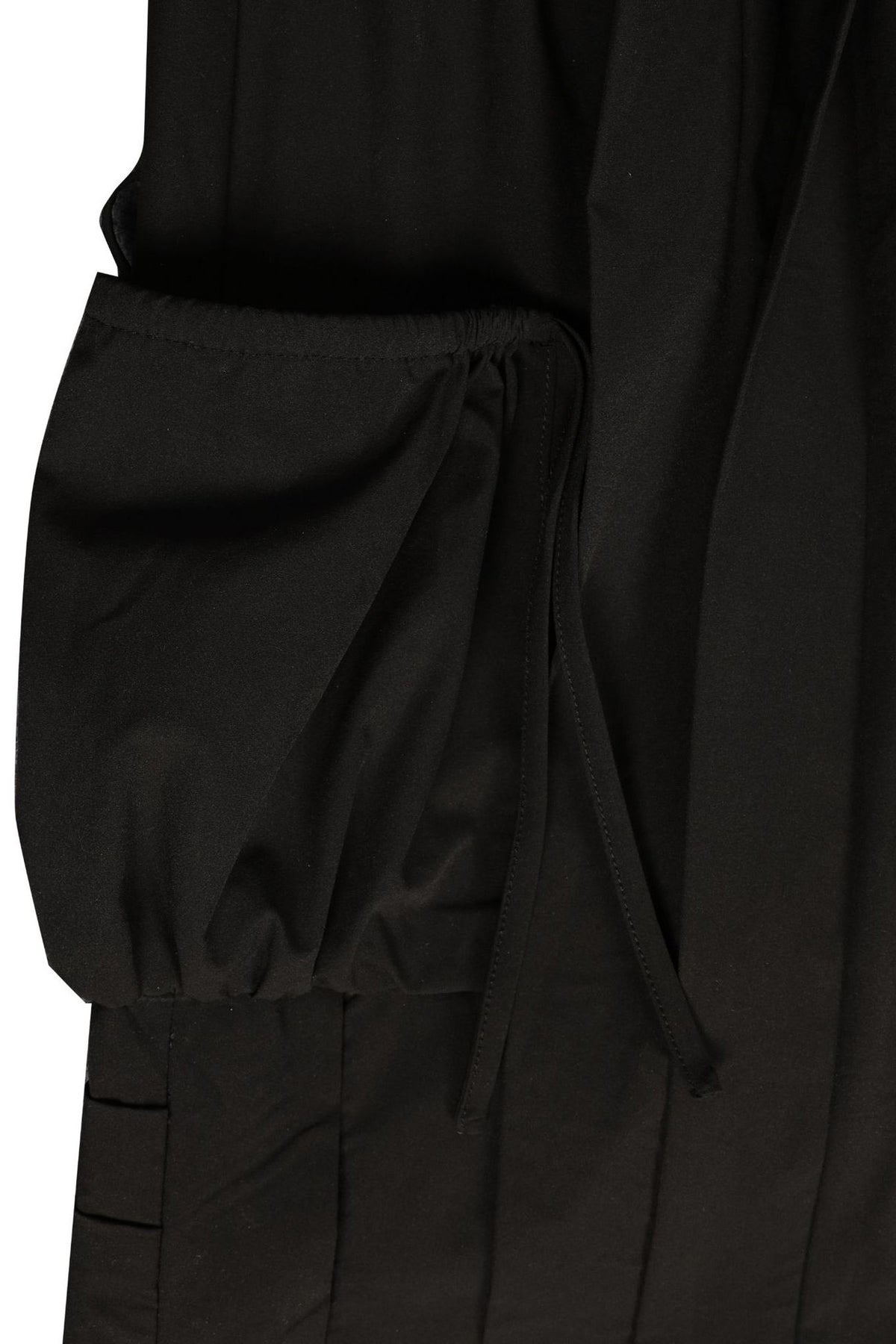 Cascading Ruffle Wide Leg Parachute Pants