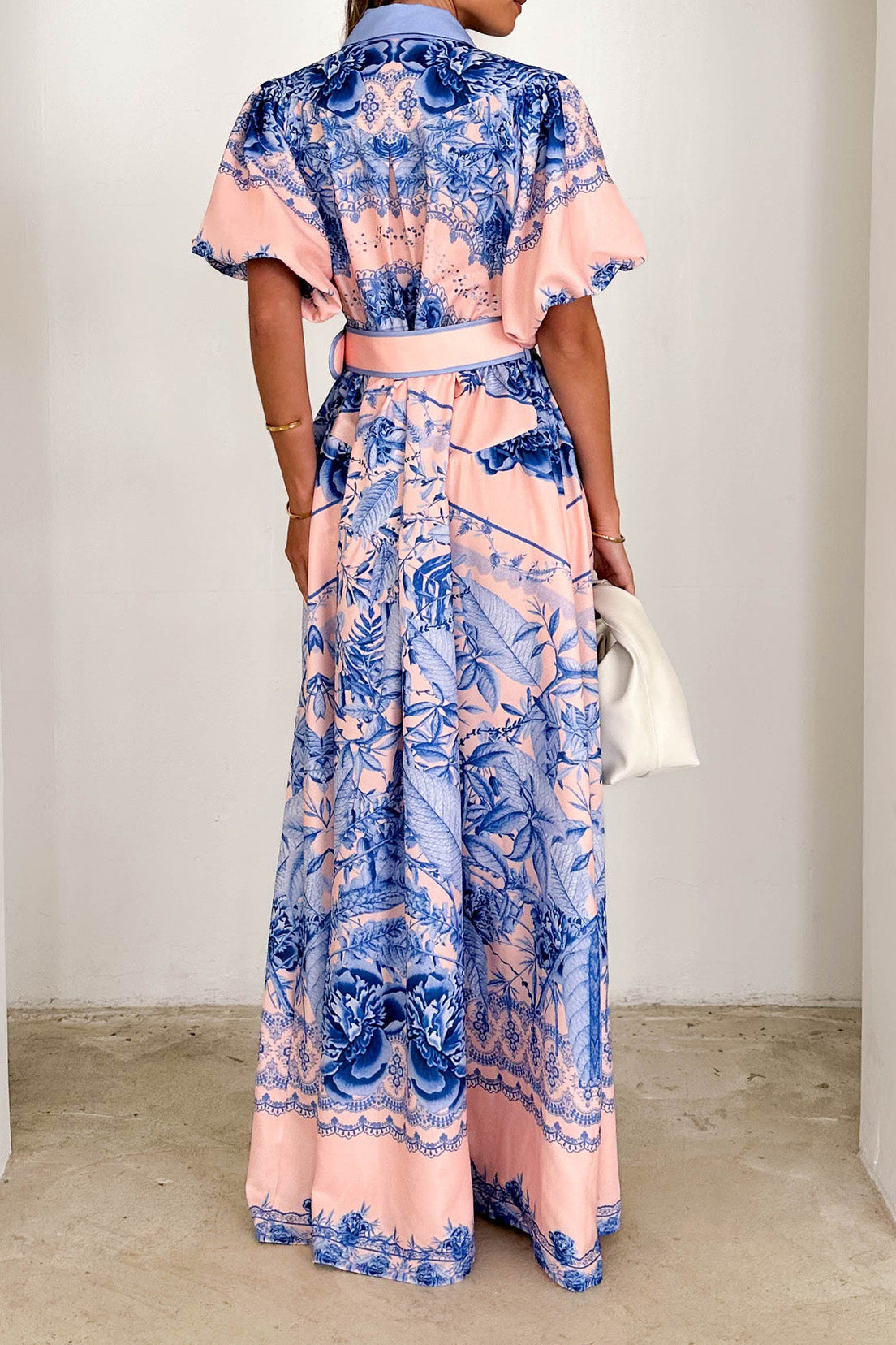 Tiered Ruffle Maxi Dress