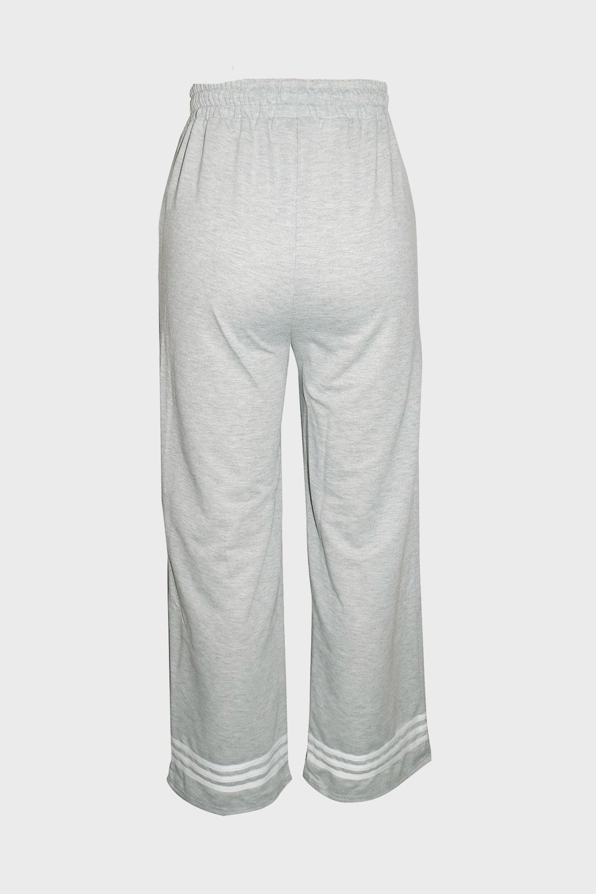 Stripe Wide-Leg Sweatpants