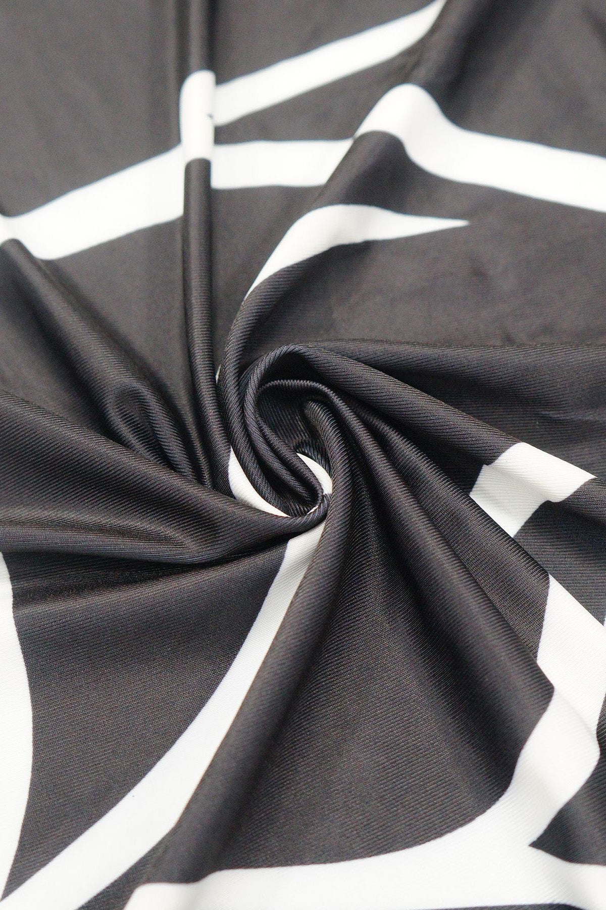 Abstract Asymmetric Maxi Dress