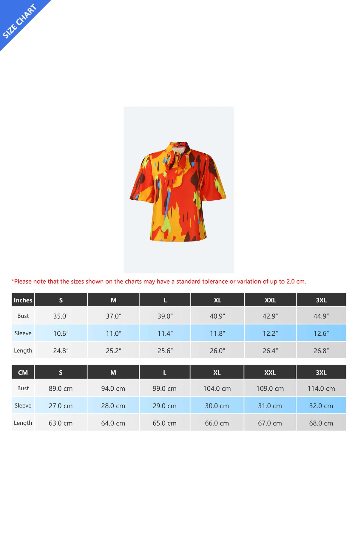 Tie Bow Colorblock Blouse