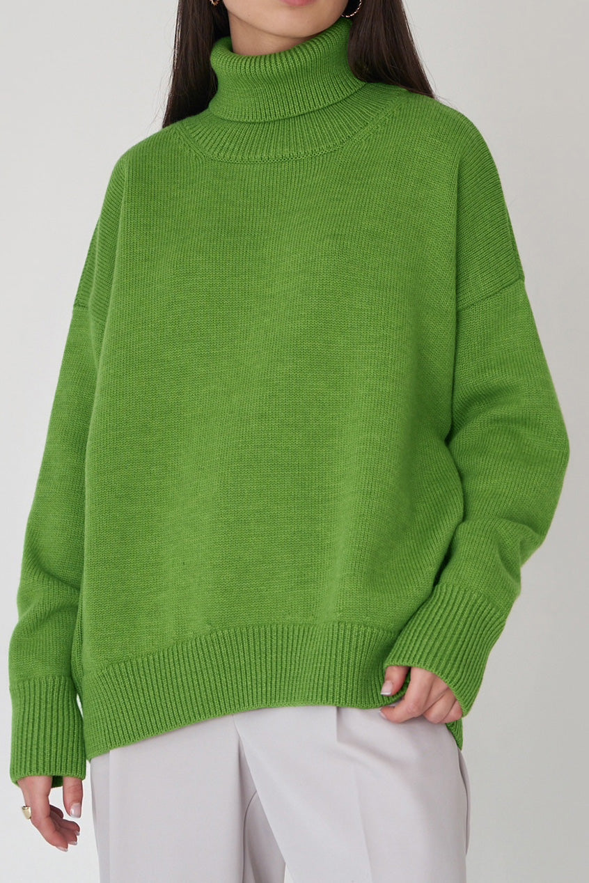 Turtleneck Long Sleeve Sweater