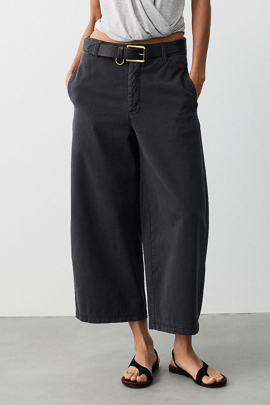 Cropped Wide-Leg Jeans