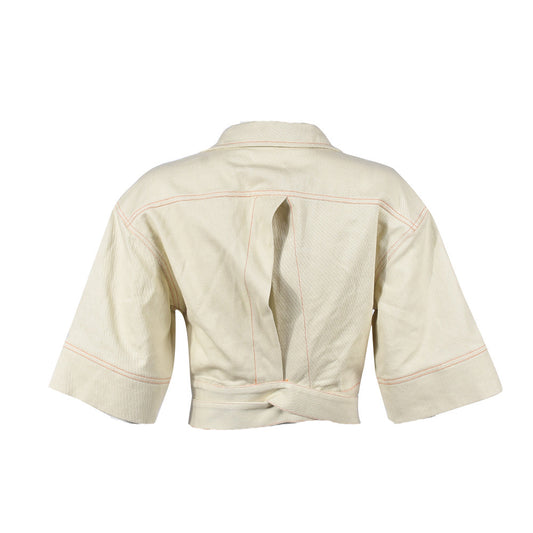 Midriff Crop Top Jacket