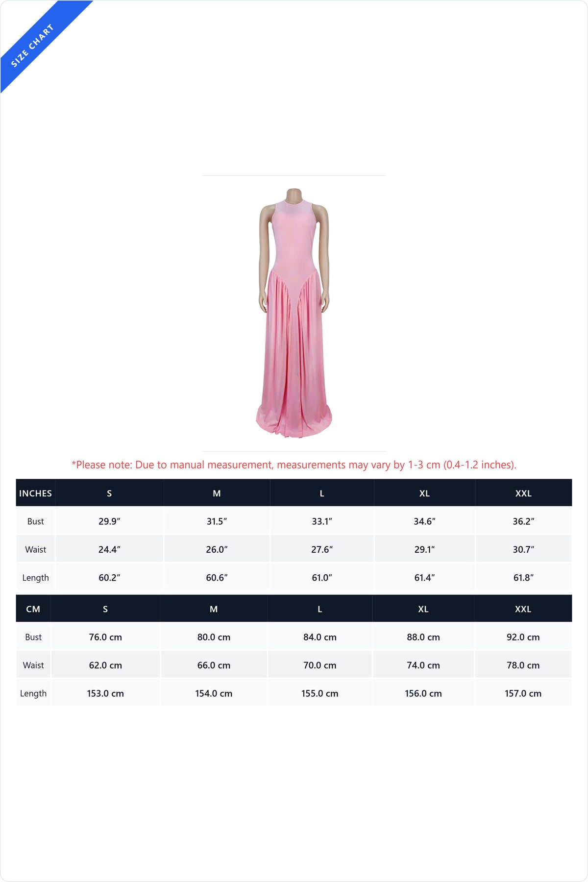 Sleeveless Drop Waist Flowy Maxi Dress