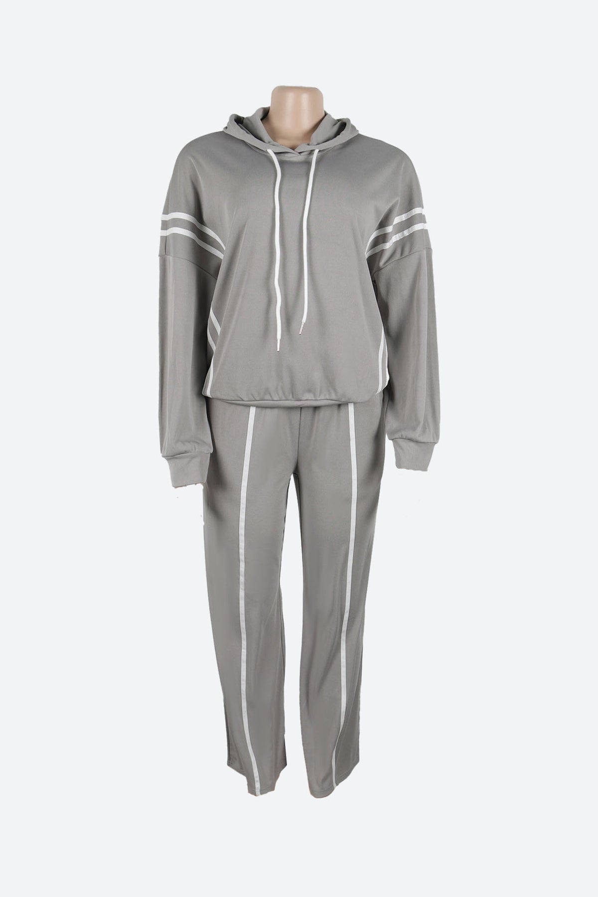 Stripe Hoodie & Pants Set