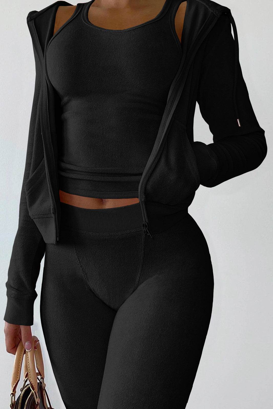 Cozy Hoodie Long Pant Set