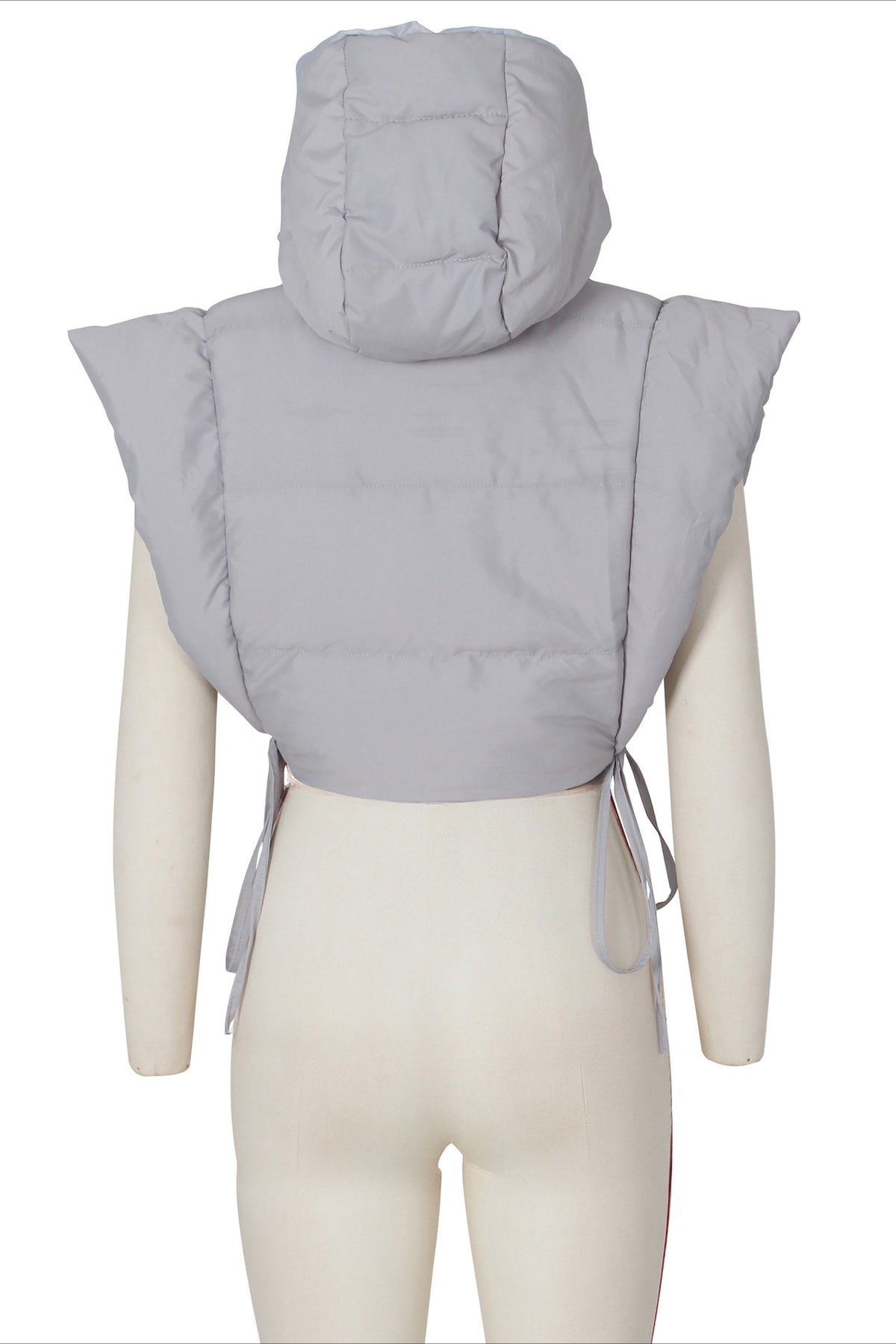 Self Tie Puffer Vest