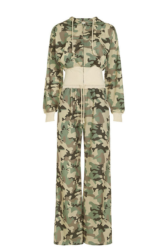 Hooded Bomber & Cargo Pants Sets